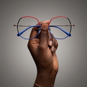 Óculos Elegantes Tricolor